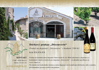 Dárkový poukaz „Découverte“